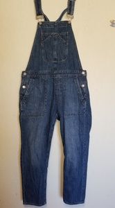 Gap Relaxed Denim Overalls